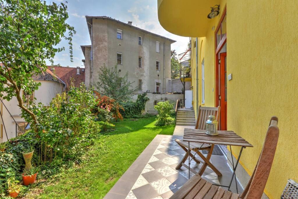 Castle Hill Garden Studio Budapešť Exteriér fotografie